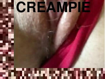 Close up wet clit. Pussy wet