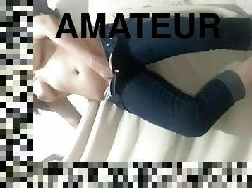 cul, masturbation, maigre, amateur, babes, butin, rousse, culotte, serrée, bout-a-bout