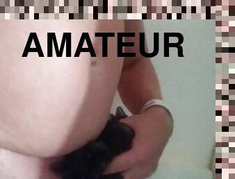 amatør, transvestit-tranny, synsvinkel, fetish, solo, ben