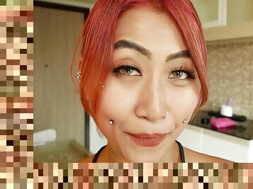 Kinky amateur Asian teen sex on camera