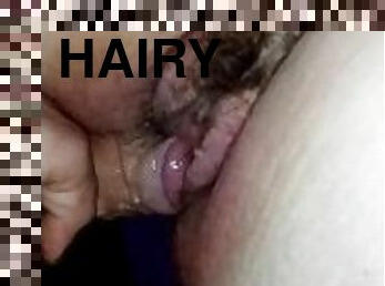 Hairy pussy anal creampie