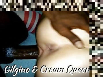 SNAP GIRLFRIEND GETS CREAMPIED - Gilgino And Queen