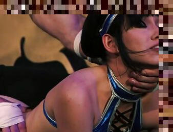 Johnny cage fucks aria alexander as kitana doggystyle