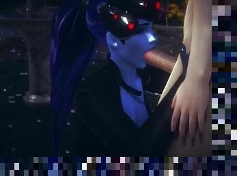 Overwatch Widowmaker 3D hentai