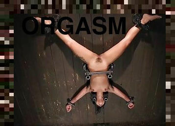 orgasme, jouet, hardcore, latina, bdsm, gode, bondage, brunette