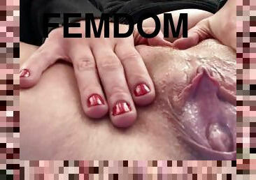 Femdom POV Piss on your face