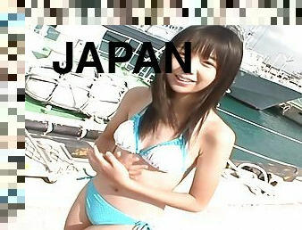 asiatique, en-plein-air, japonais, solo, petits-seins