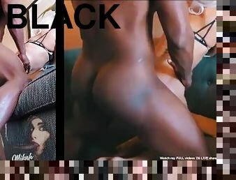 Sissy gets FUCKED by a HUNKY Black Daddy from Grindr - CD MIKAH DOLL with BBC