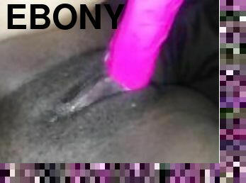 Pussy playing ebony gf