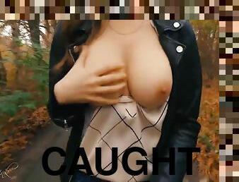 Boobwalk: Nearly Caught Twice, Tits Out, Diamond Blouse