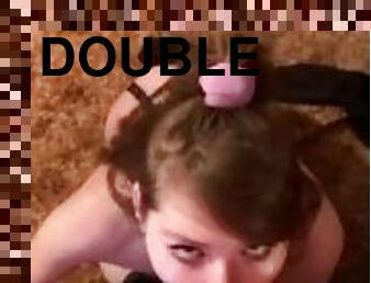 Bunny Blows Double View *Full Scene Thru Premium Snap*