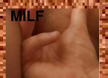 Anal fingering squirting