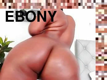 Ebony seducing with their sensual movements