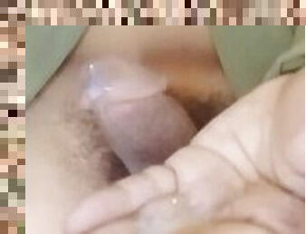 Pinoy jacking off wearing nothing but a moss jacket PART 2 (with CUMMING PART)