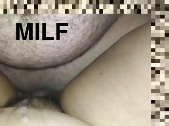 Fucking deep hard cumshot