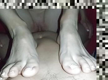 Couple fuck pov feet first video :)