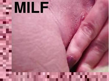 masturbation, orgasme, giclée, amateur, milf, solo, insertion