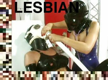 A crazy lesbians action along sweet girls