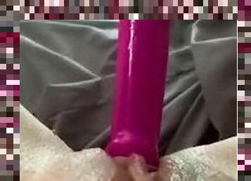 masturbation, orgasme, amateur, milf, jouet, mari, ejaculation, solo, cocu