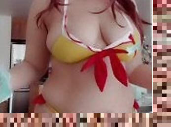 ????? Inugami Korone Bikini Cosplay