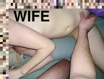 Cute WIFE Wakes up with a Dick in her Mouth PT.2