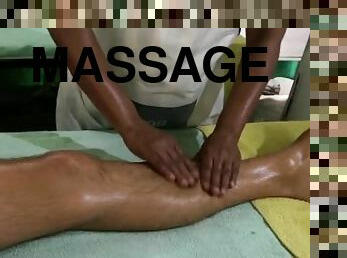 ejaculation-sur-le-corps, massage, thaï, fantaisie, belle, bout-a-bout, érotique