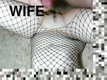 poilue, masturbation, chatte-pussy, russe, femme, amateur, ejaculation-sur-le-corps, ados, maison, couple