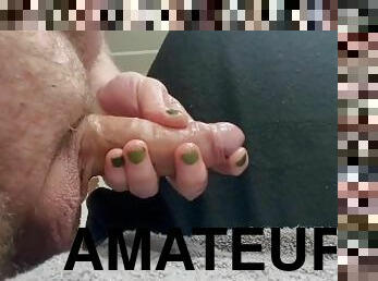 onani, amatør, cumshot, runking, cum, fetisj, alene, gigant, pikk