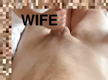 isteri, amateur, menghisap-zakar, milfs, merangsang-dengan-tangan, pasangan, pov, berahi, british, rambut-perang