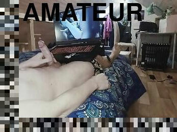 amateur masturbation big cock