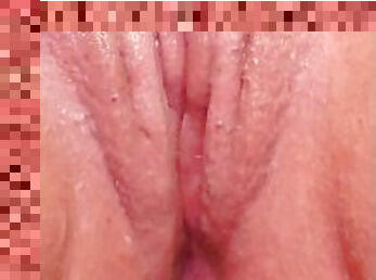 clitoris, masturbaatio, orgasmi, pillu-pussy, amatööri, isot-upeat-naiset, sormettaminen, pov, märkä