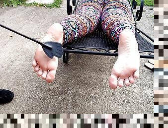 Feet Spanked