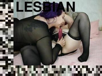 fisting, chatte-pussy, lesbienne, jouet, latina, belle-femme-ronde, joufflue, trio, double, rousse