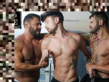 'Who Fucks Me Hardest?' Bottom Boy's Lovers Fight For His Ass - DisruptiveFilms