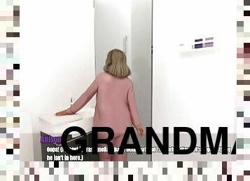 Grandmas House: Guy With A Monster Cock And Older Lady-Ep7