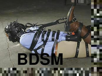 Strict Hogtie With Restraints