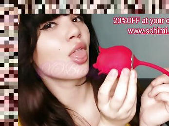 Kawaii Girl In Unboxing And Playing With My 7 New Sex Toys From Sohimi