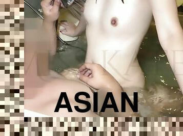 asiatique, amateur, babes, hardcore, ejaculation-interne, doigtage, petite, jacuzzi, philippine, dure
