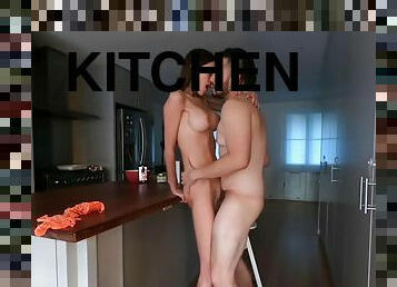 Porn Girl With Big Sexy Tits Fucked Hard In Kitchen Part1