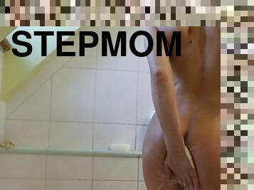 baignade, chatte-pussy, amateur, milf, ados, maison, maman, rousse, serrée, mère