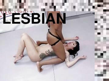 страпон, лесбіянка-lesbian, реслінг