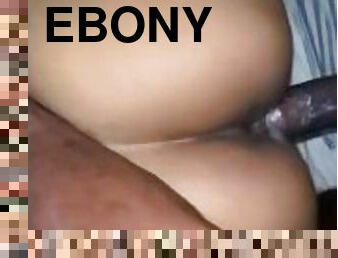 Ebony creamy back shots