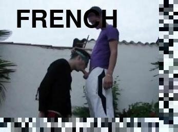 Seyx french twinks fucked by surprise by hi sbest friend in the gardne exhib