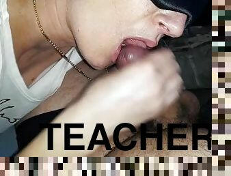 School TEACHER fuck my girl - Creampie Cum Covered Facial ????