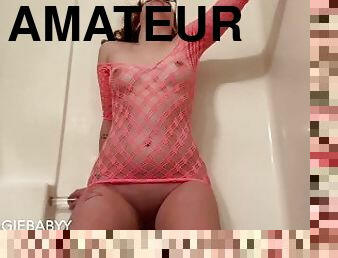 masturbation, pisser, giclée, amateur, pute, lingerie, gode, fétiche, solo