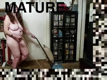 Sexy BTS Naked Vacuum Cleaning (no sound)