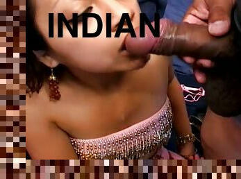 Indian Whore Indra Verma In Hardcore Threesome Fucking