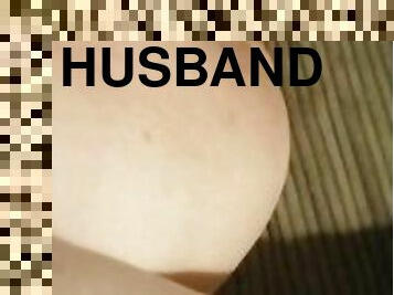 Husband films Fwb dildo my bbw pussy