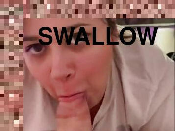 Eve Nobush loves to swallow