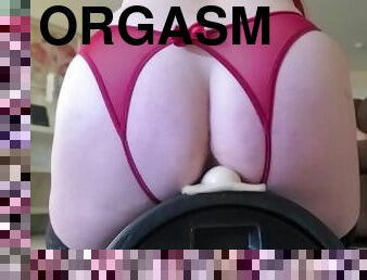 orgazem, muca, milf, prihaja, jahanje, dildo, sybian